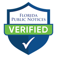 Verified for public notices